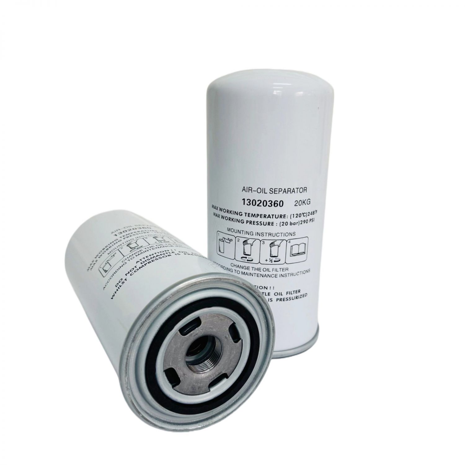  13020360 air compressor oil and gas separation filter element